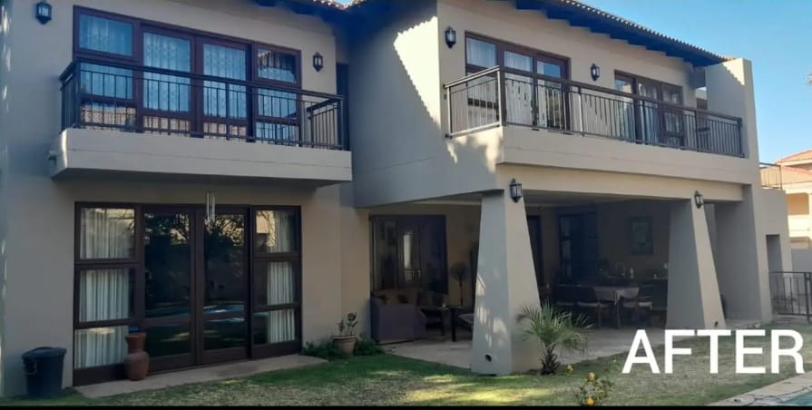 Completed exterior renovation by Steven's Home Renovations